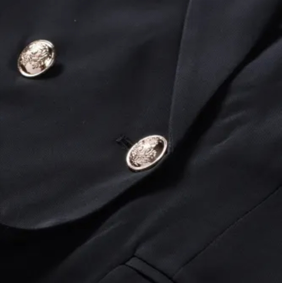 New Black double breasted blazer - Picture 8 of 16